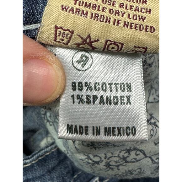 Big Star Women's Hazel Curvy Fit Bootcut Blue Denim Jeans - Size 32R (35x31.5) - Picture 6 of 7